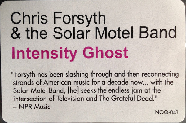 Chris Forsyth & The Solar Motel Band -Intensity Ghost