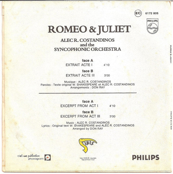 Alec R. Costandinos And The Syncophonic Orchestra - Romeo &amp; Juliet