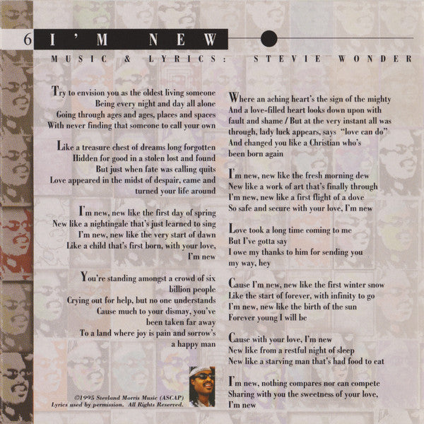 Stevie Wonder -Conversation Peace