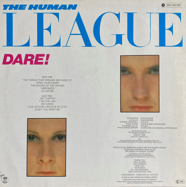 The Human League -Dare!