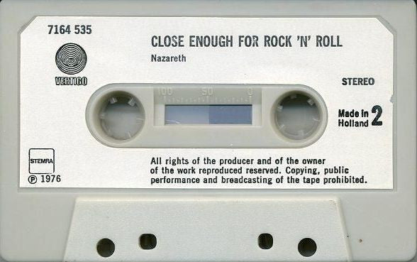 Nazareth (2) - Close Enough For Rock 'N' Roll