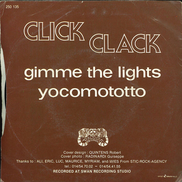Click Clack (2) -Gimme The Lights