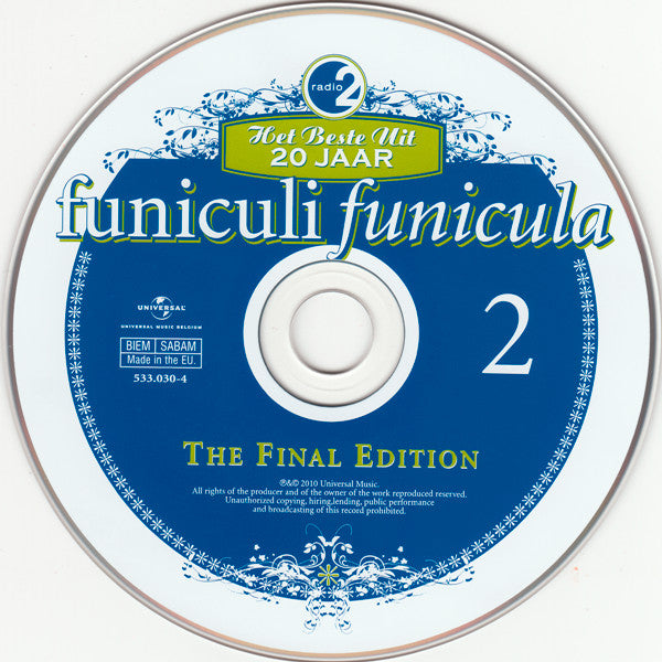 Various - Het Beste Uit 20 Jaar Funiculi Funicula - The Final Edition