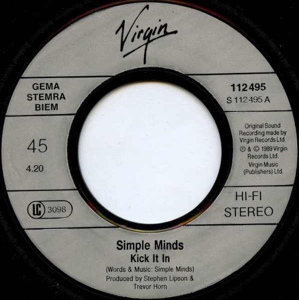 Simple Minds -Kick It In