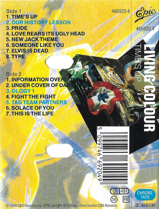 Living Colour -Time's Up
