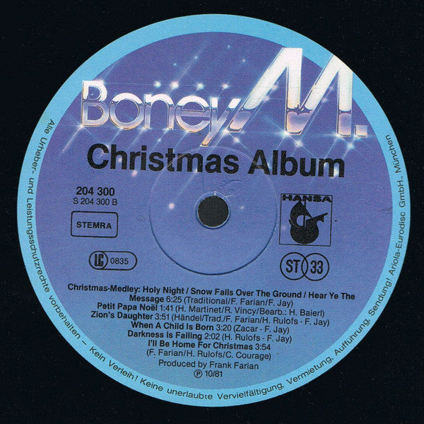 Boney M. -Christmas Album
