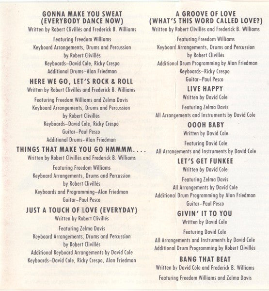 C &amp; C Music Factory* - Gonna Make You Sweat