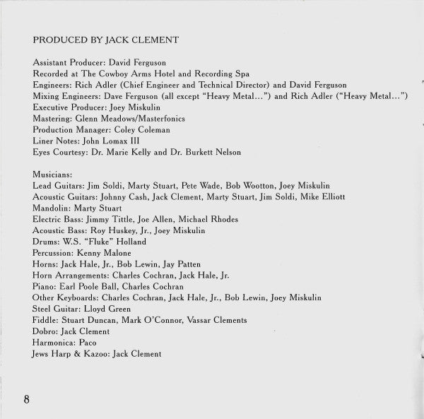Johnny Cash -Johnny Cash Is Coming To Town / Boom Chicka Boom