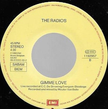 The Radios -Tears In The Morning