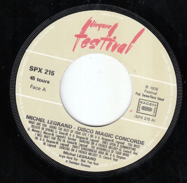 Michel Legrand -Disco Magic Concorde (Part.1)