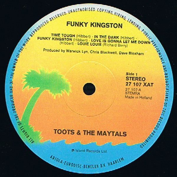Toots & The Maytals -Funky Kingston