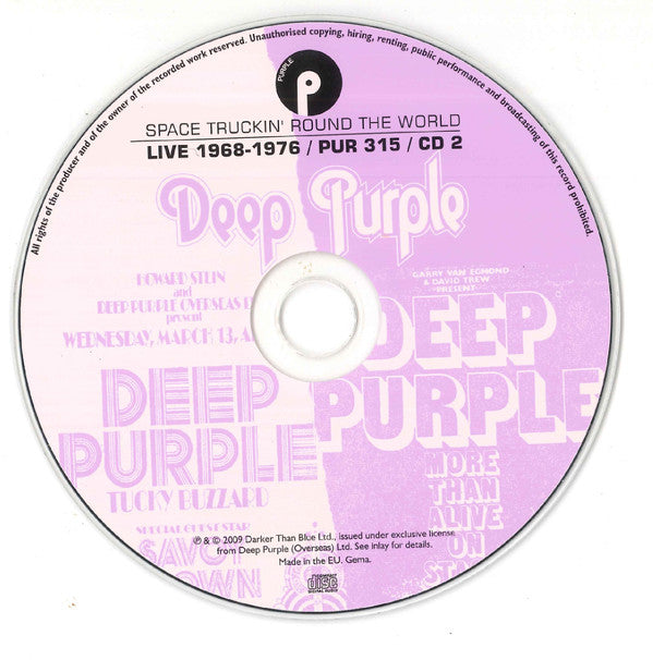 Deep Purple -Space Truckin' Round The World - Live 1968-76