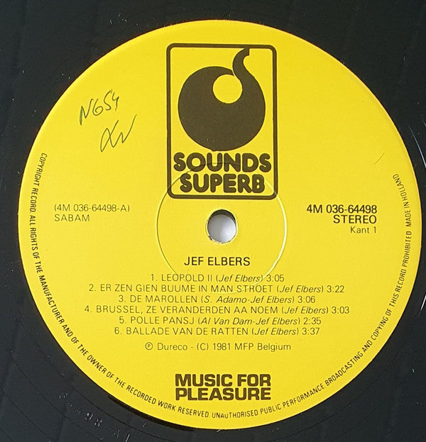 Jef Elbers -Jef Elbers