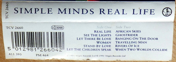Simple Minds -Real Life