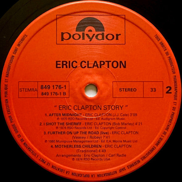 Eric Clapton -Story