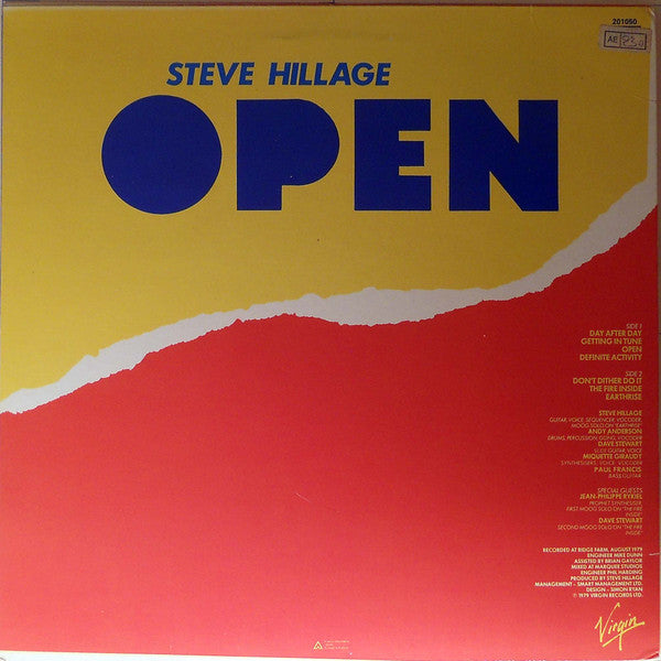 Steve Hillage -Open