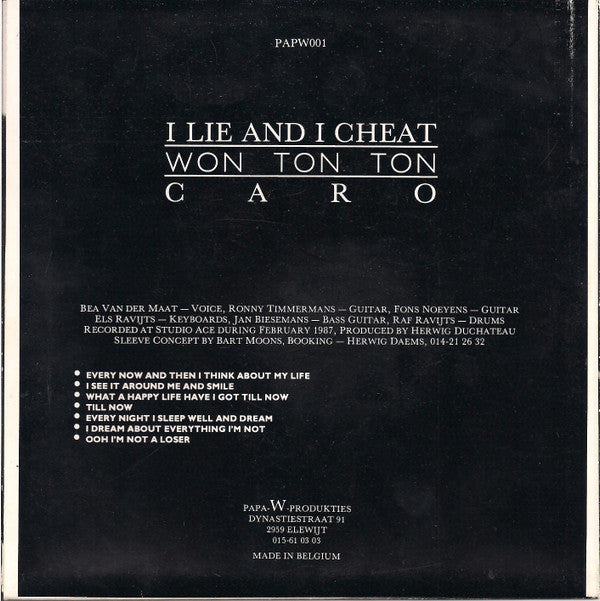 Won Ton Ton -I Lie And I Cheat