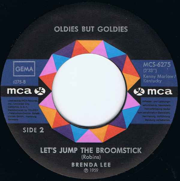 Brenda Lee -Sweet Nothin's / Let's Jump The Broomstick