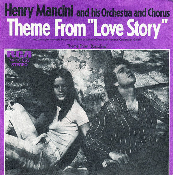 Henry Mancini And His Orchestra And Chorus -Theme From "Love Story" / Theme From "Borsalino"