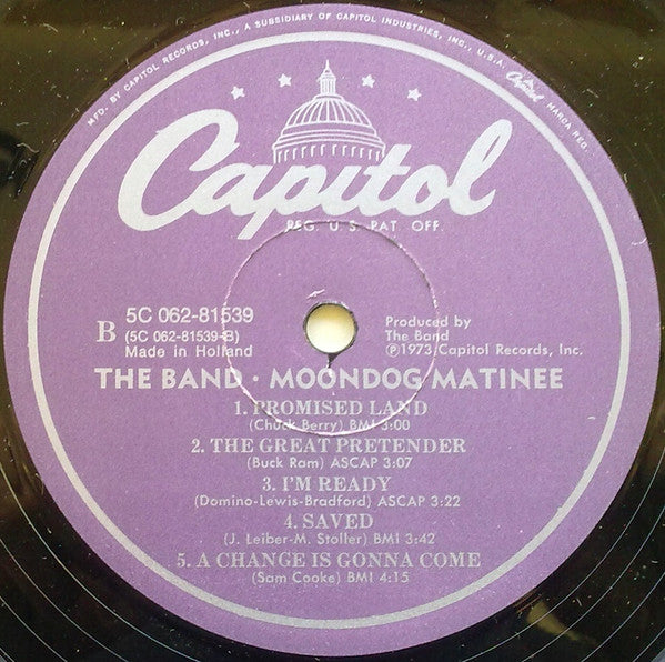 The Band -Moondog Matinee