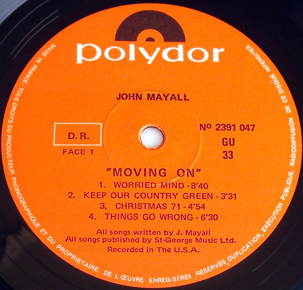 John Mayall -Moving On