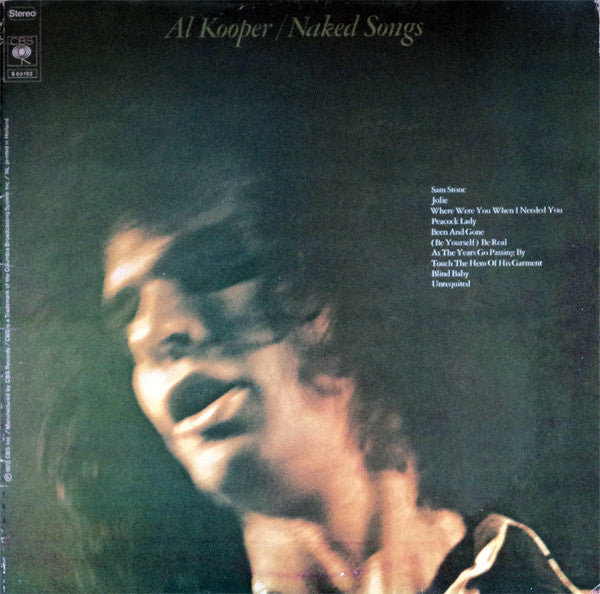 Al Kooper -Naked Songs