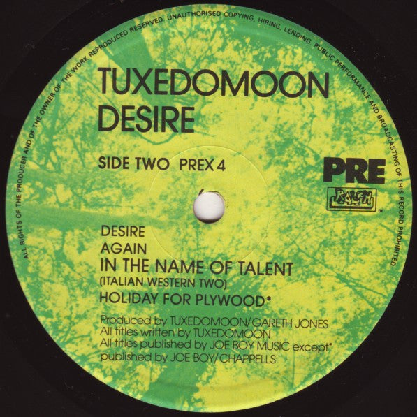 Tuxedomoon -Desire