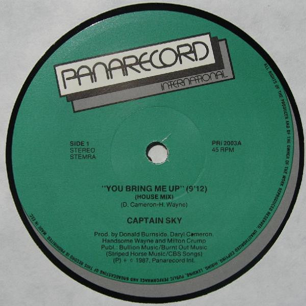 Captain Sky -You Bring Me Up