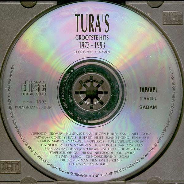 Tura* -Tura's Grootste Hits 1973 - 1993