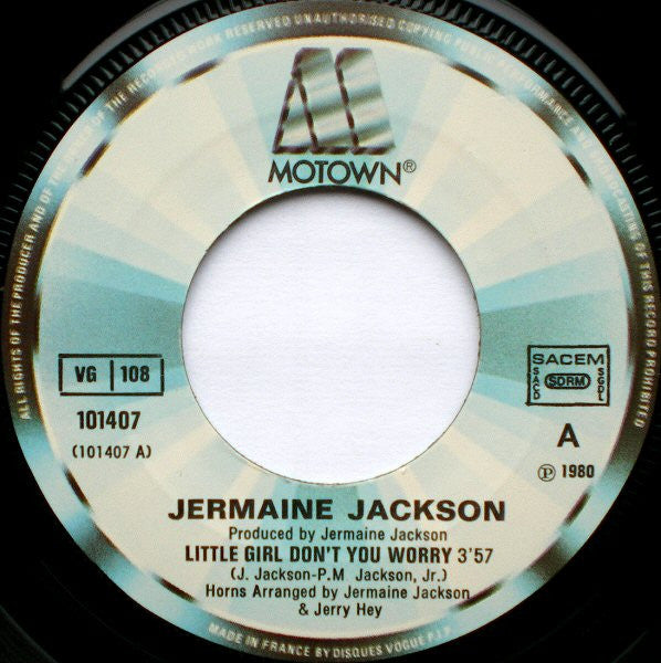 Jermaine Jackson -Little Girl Don't You Worry