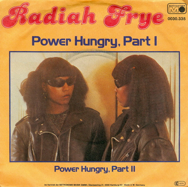 Radiah Frye -Power Hungry