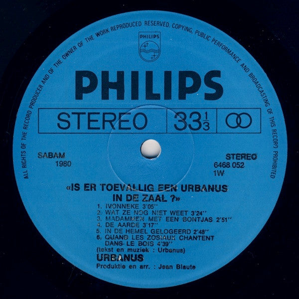 Urbanus -Is Er Toevallig Een Urbanus In De Zaal?
