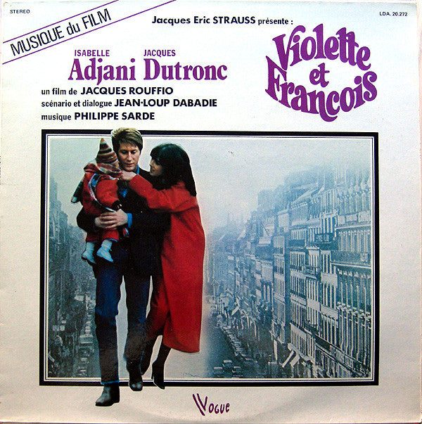 Philippe Sarde -Musique Du Film "Violette Et François"