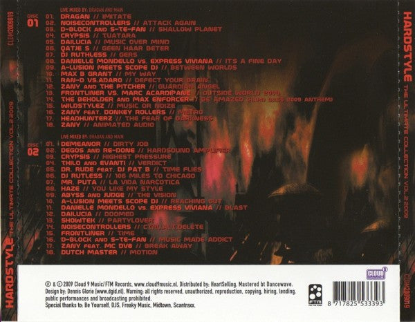 Various -Hardstyle: The Ultimate Collection Vol. 2 2009