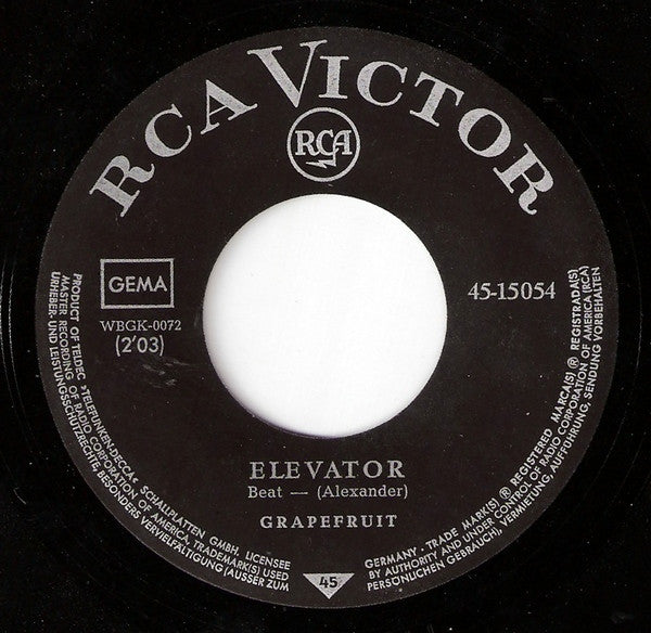 The Grapefruit* -Elevator / Yes