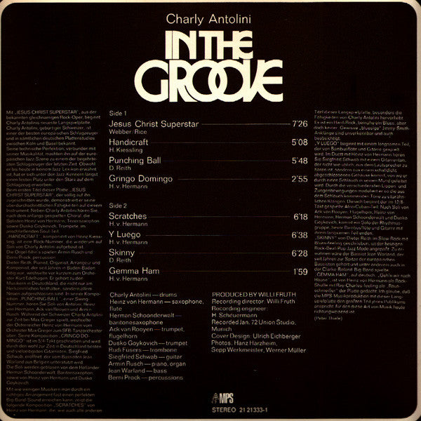 Charly Antolini -In The Groove