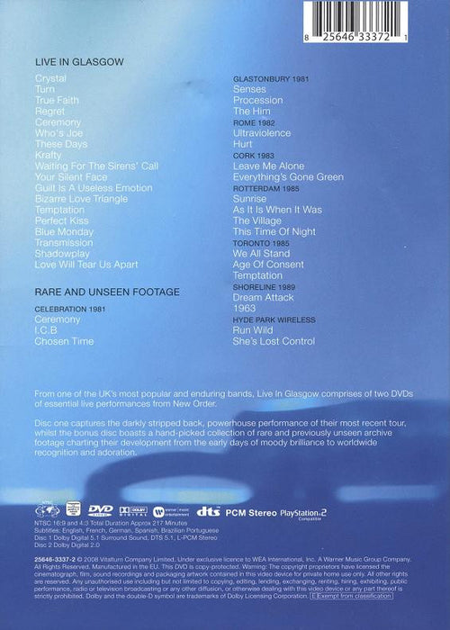 New Order -Live In Glasgow