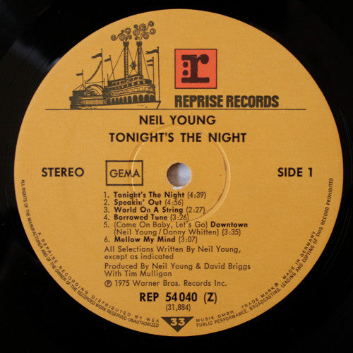 Neil Young -Tonight's The Night