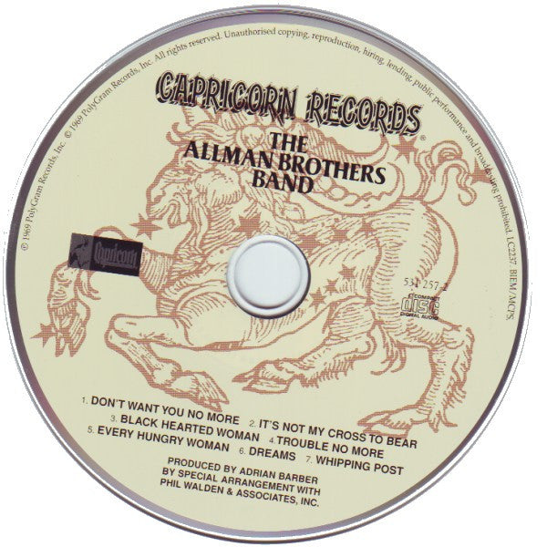 The Allman Brothers Band -The Allman Brothers Band