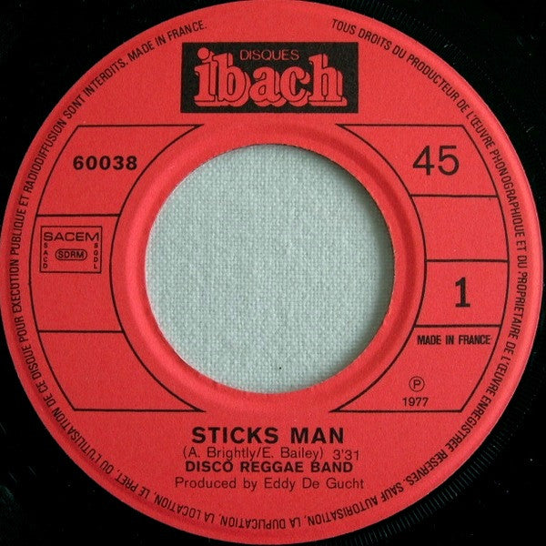 Disco Reggae Band* - Sticks Man