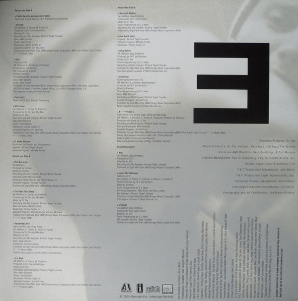 Eminem -The Marshall Mathers LP