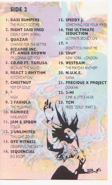 Various - Turn Up The Bass - The 1992 Megamix Volume 2