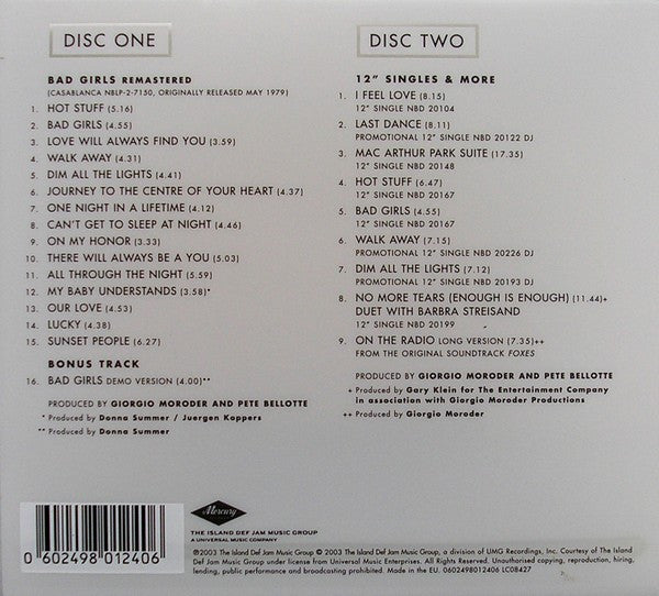 Donna Summer -Bad Girls