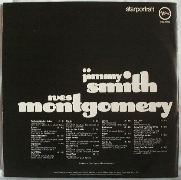 Jimmy Smith / Wes Montgomery -Starportrait