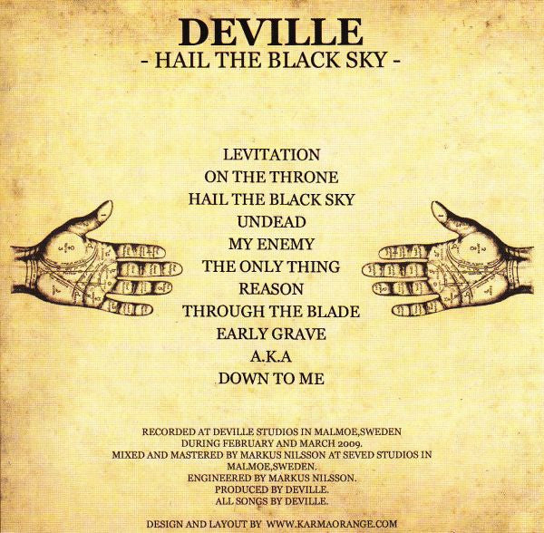Deville (7) -Hail The Black Sky