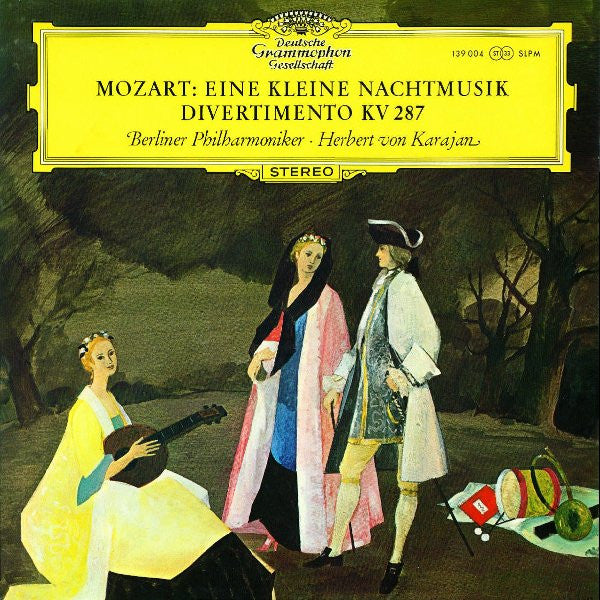 Mozart*, Berliner Philharmoniker · Herbert von Karajan -Eine Kleine Nachtmusik, Divertimento KV 287