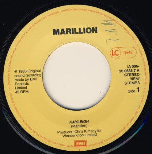 Marillion -Kayleigh