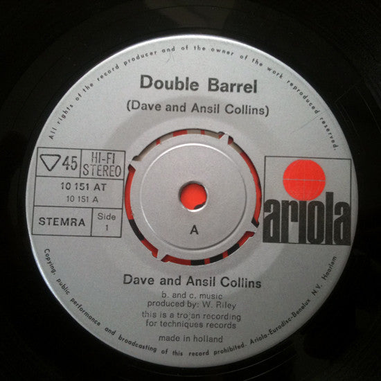 Dave & Ansil Collins* -Double Barrel