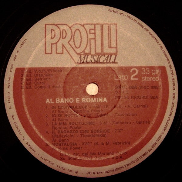 Al Bano E Romina* -Al Bano E Romina