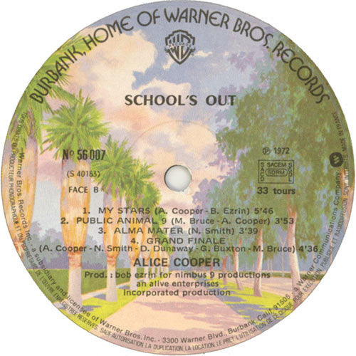 Alice Cooper -School's Out